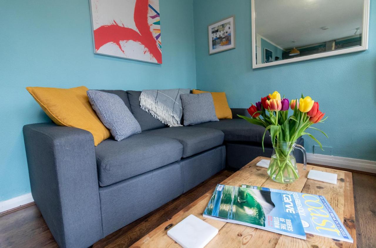 Ocean Cottage Uny Lelant Bagian luar foto